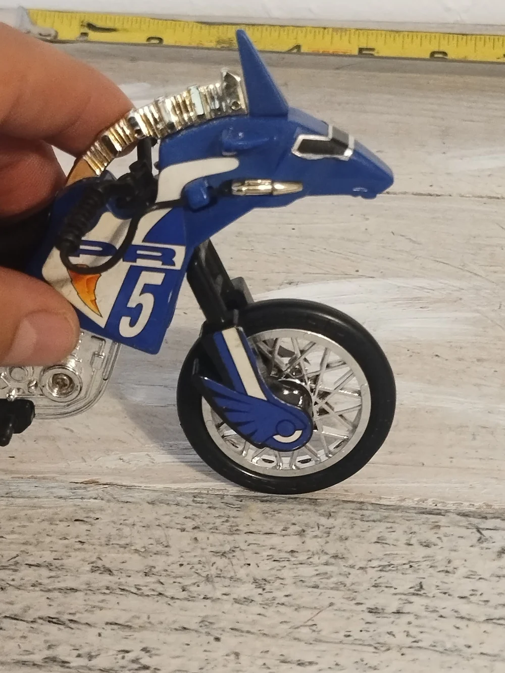 Power Ranger Blue Ranger Thunder Bike Only very good condition